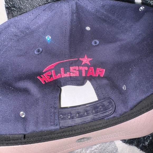 Hellstar OG Logo Rhinestone SnapBack - Picture 2 of 10